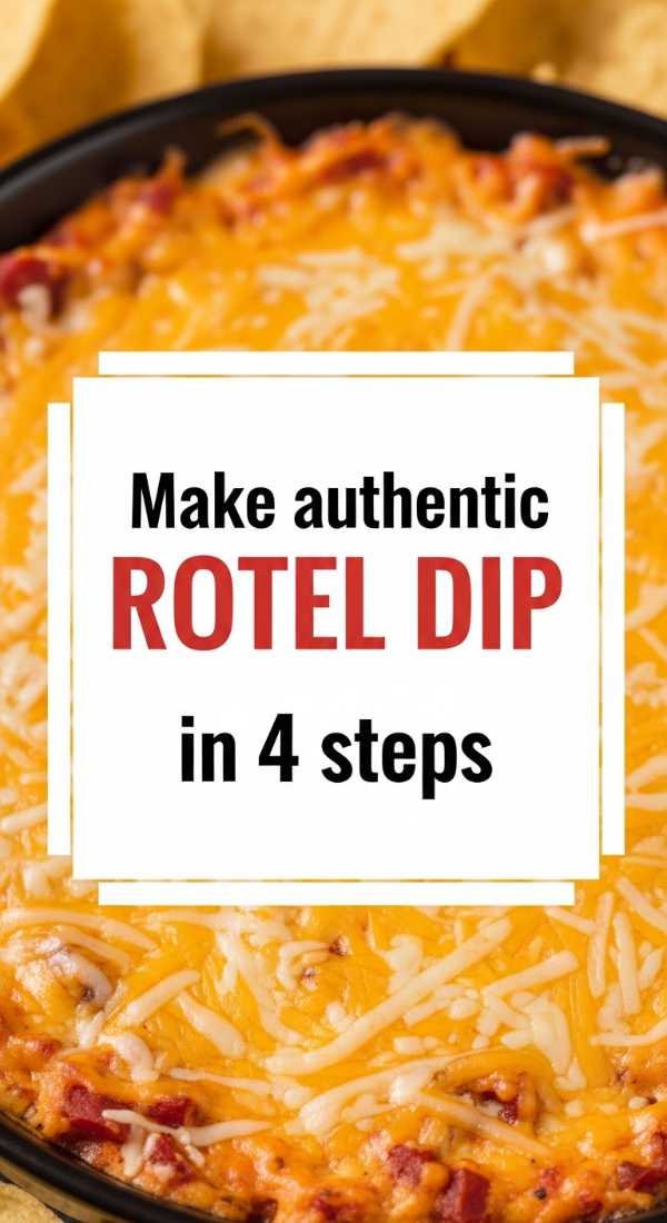 Make Authentic Rotel Dip In 4 Steps 6a00161ea8091