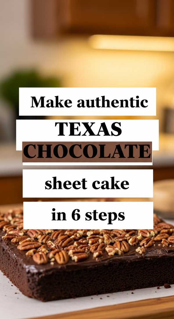 Make Authentic Texas Chocolate Sheet Cake In 6 Steps 6a06d02120979