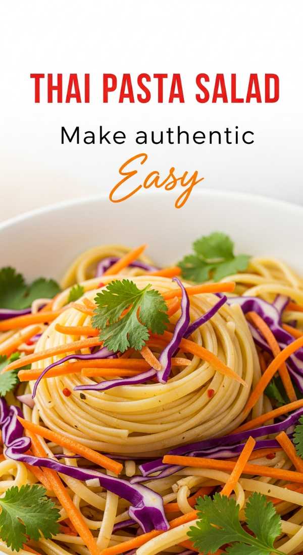 Carb Comfort Meets Garden Fresh: Ultimate Pasta and Salad Pairings Make Authentic Thai Pasta Salad In 4 Simple Steps 6a1499da9bd15