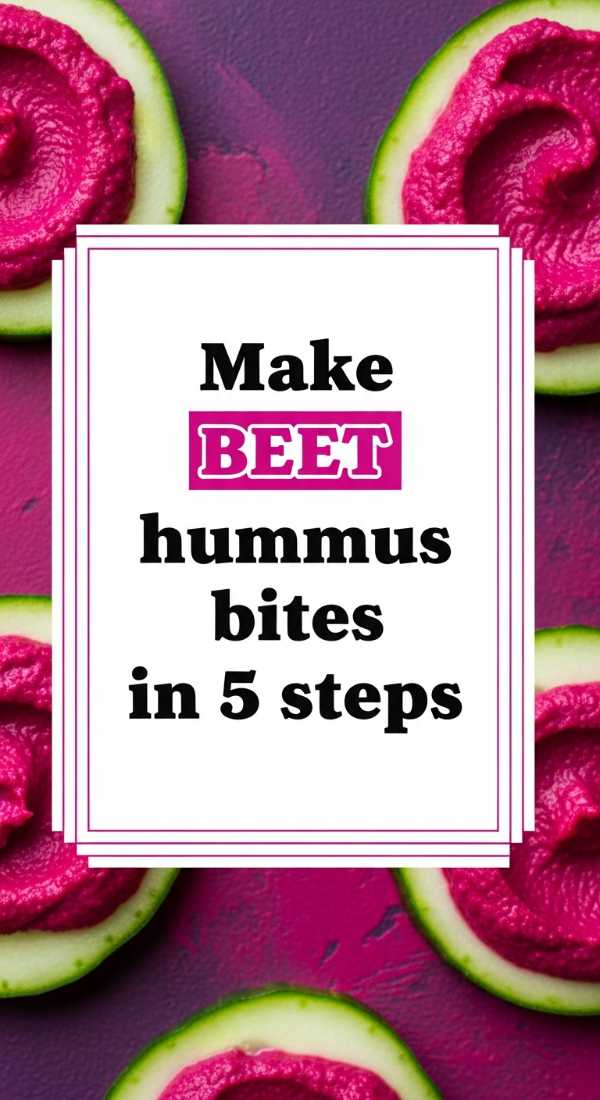 Make Beet Hummus Bites In 5 Steps 69fd8aa57e8d0