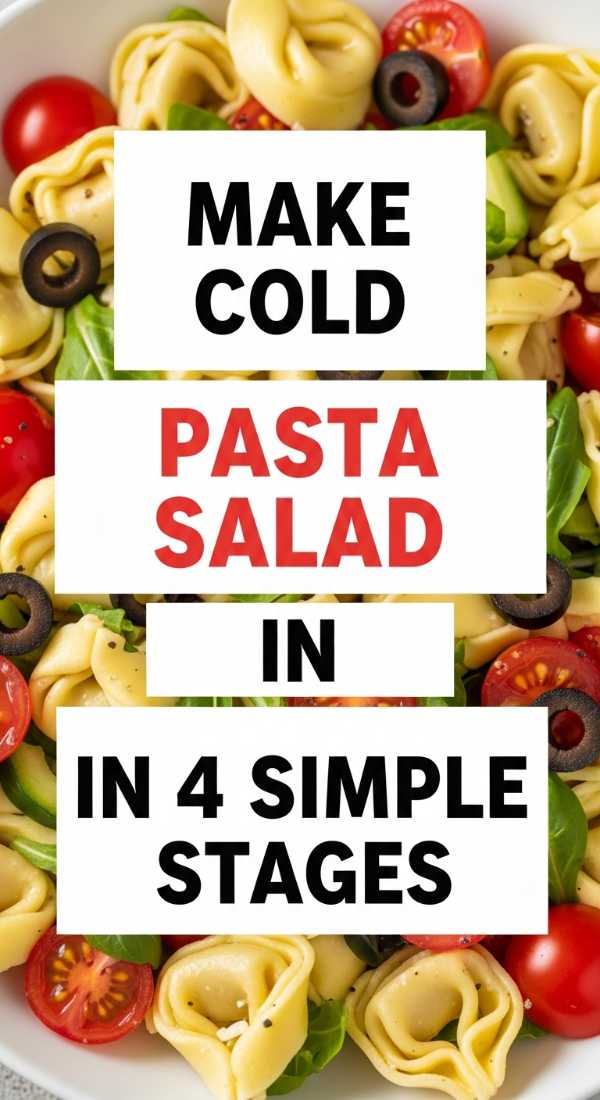Make Cold Pasta Salad In 4 Simple Stages 6a06c392b2147