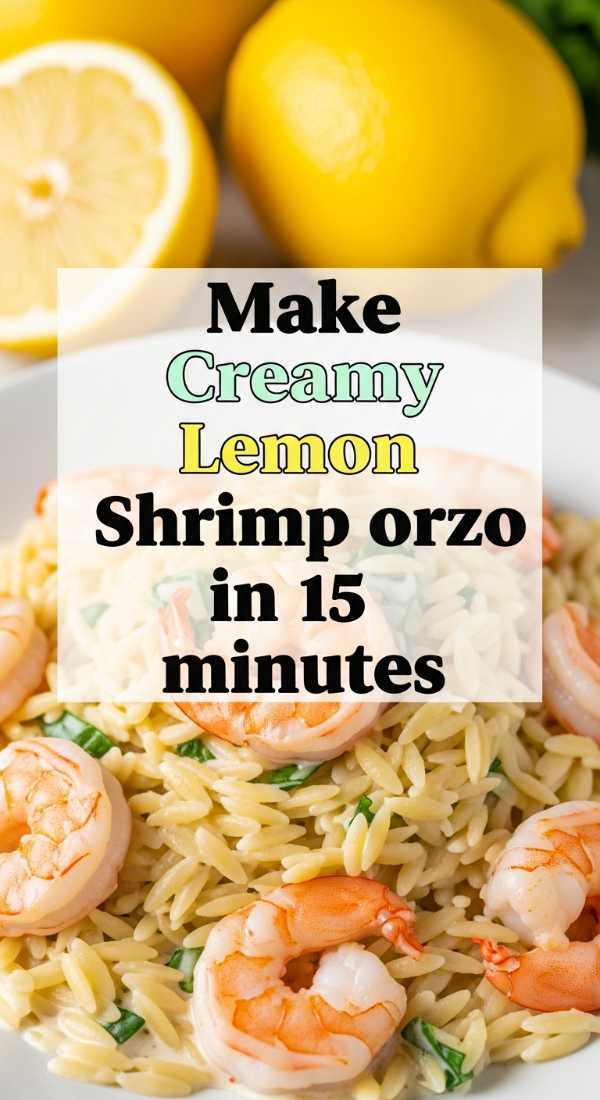 Make Creamy Lemon Shrimp Orzo In 15 Minutes 69f5acd466dca