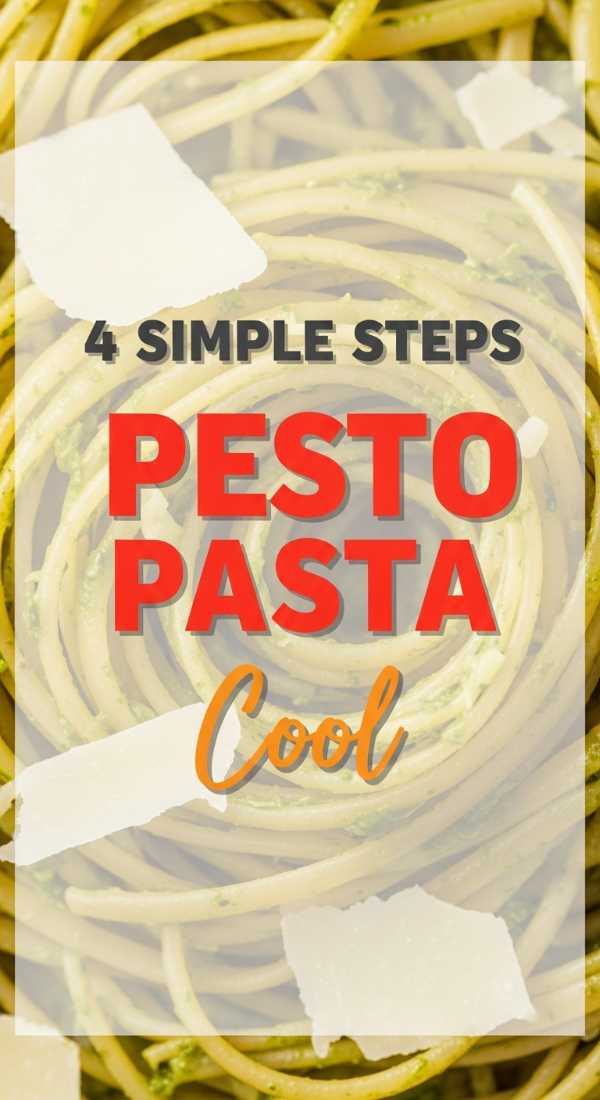 Make Creamy Pesto Pasta In 4 Simple Steps 6a045ab05c50f