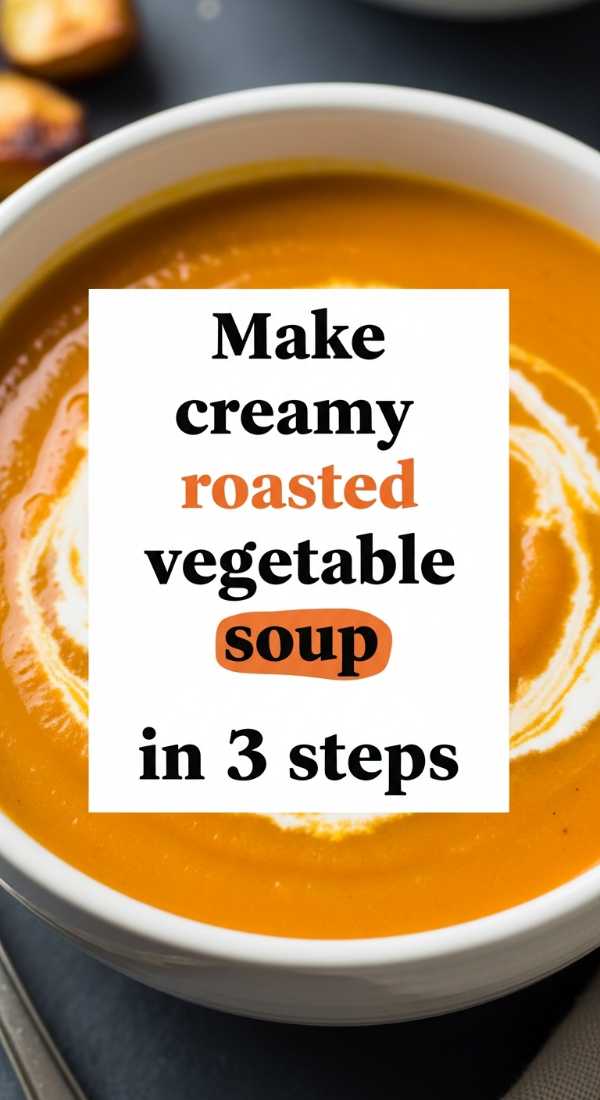 Make Creamy Roasted Vegetable Soup In 3 Steps 6a1098d36043a