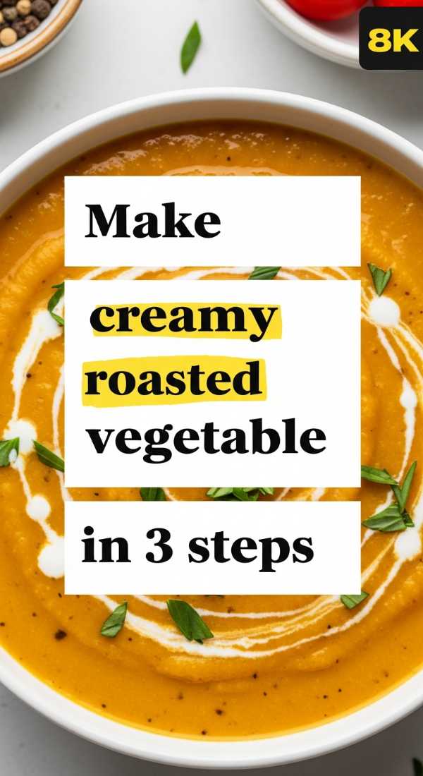 Make Creamy Roasted Vegetable Soup In 3 Steps 6a14327aa5687