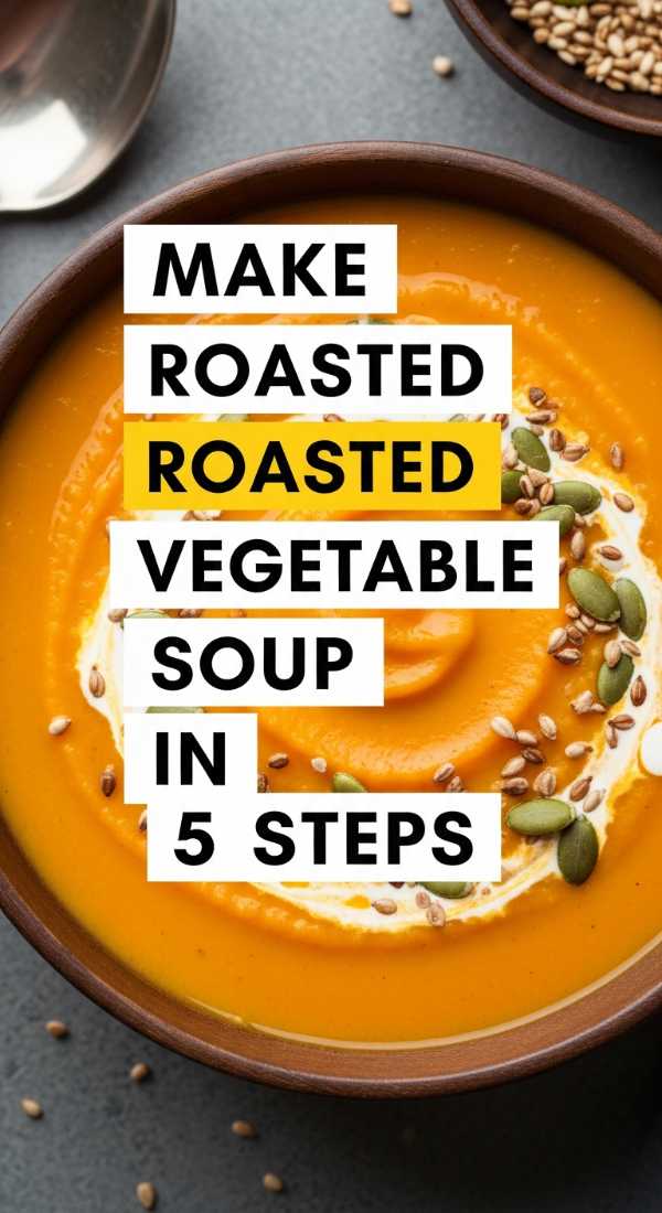 Make Creamy Roasted Vegetable Soup In 5 Steps 6a1098cb7d1ee