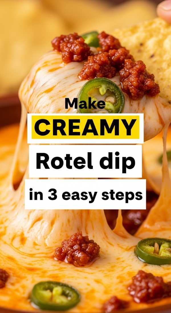 Make Creamy Rotel Dip In 3 Easy Steps 69f5acdd039dc