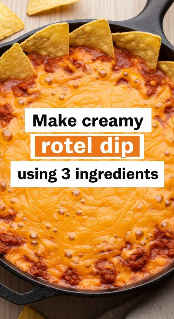 Make Creamy Rotel Dip Using 3 Ingredients 6a06c2126f2a9