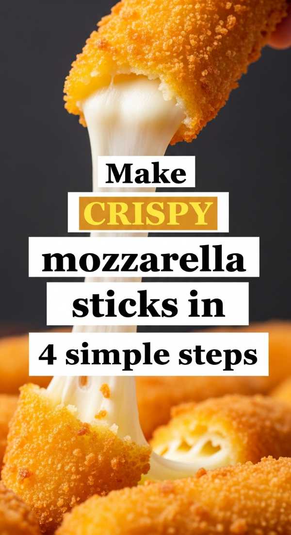 Make Crispy Mozzarella Sticks In 4 Simple Steps 6a14424679df5