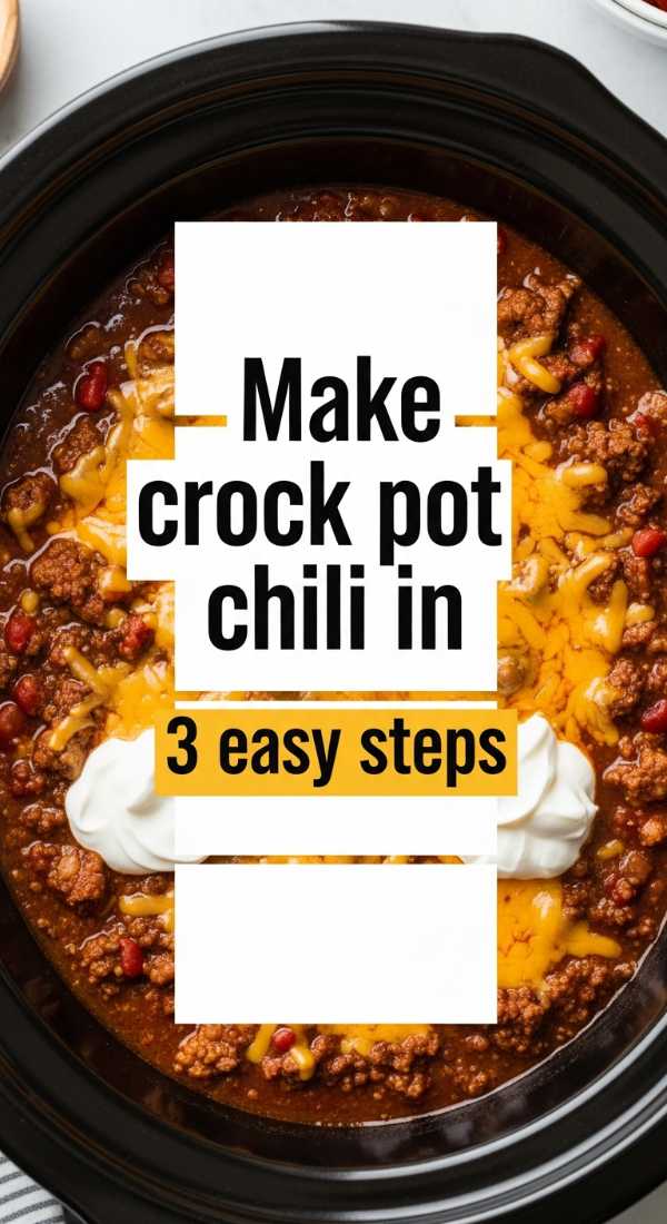The Heartland Slow Cooker: Cozy Comfort Recipes You’ll Love Make Crock Pot Chili In 3 Easy Steps 69f6fdfa0a131