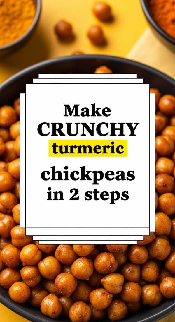 Make Crunchy Turmeric Chickpeas In 2 Steps 69fd8aa6ec4cf