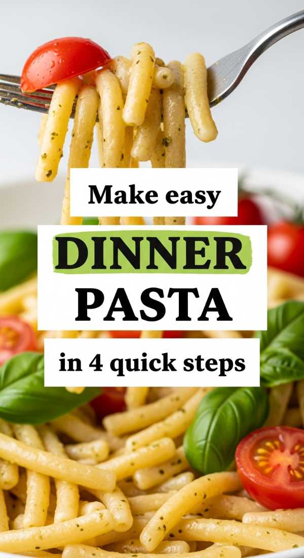 Make Easy Dinner Pasta In 4 Quick Steps 69f447561a4f7