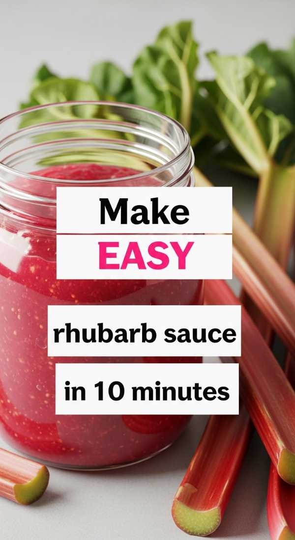 Make Easy Rhubarb Sauce In 10 Minutes 69fd8cb08458a