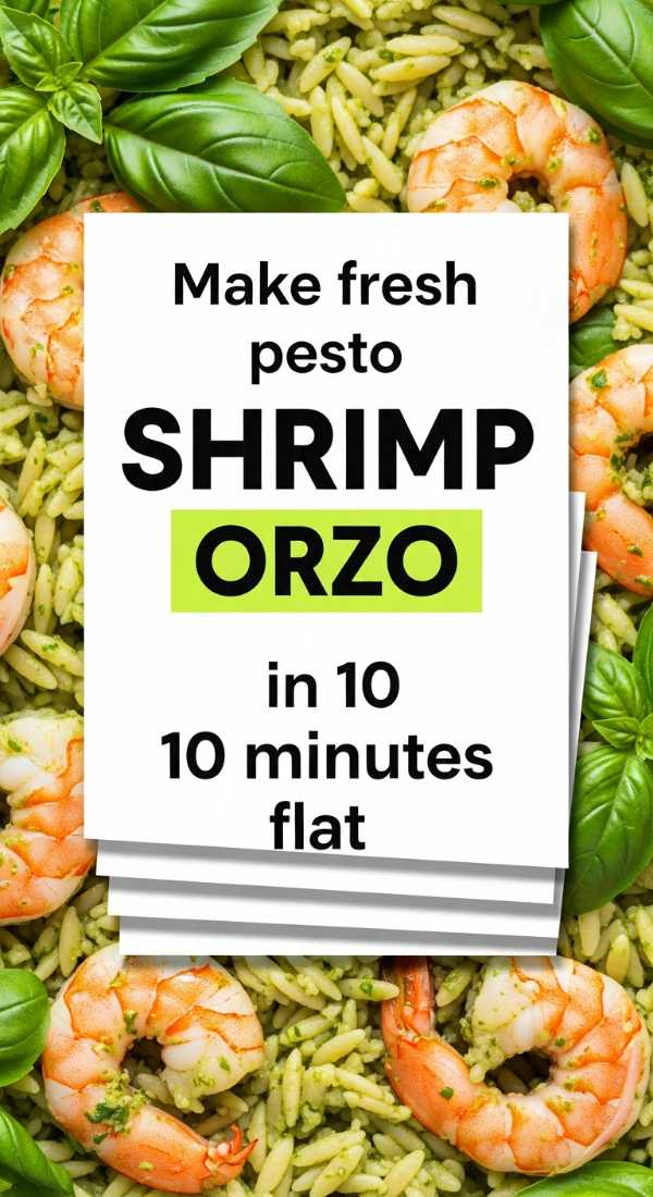 Make Fresh Pesto Shrimp Orzo In 10 Minutes Flat 69f59f7f1594f