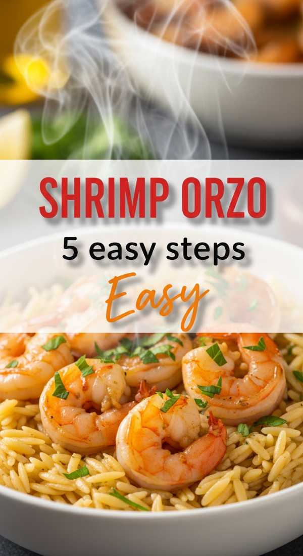 Make Garlic Butter Shrimp Orzo In 5 Easy Steps 69f721f0efb82