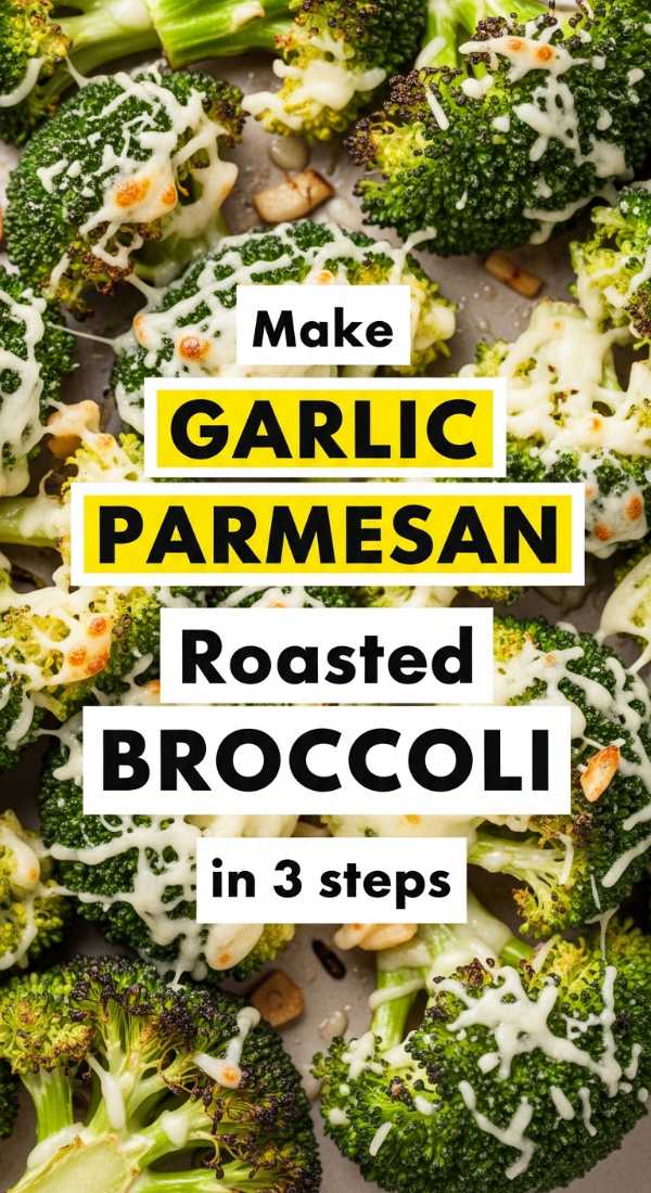 Make Garlic Parmesan Roasted Broccoli In 3 Steps 6a1098dcada7b