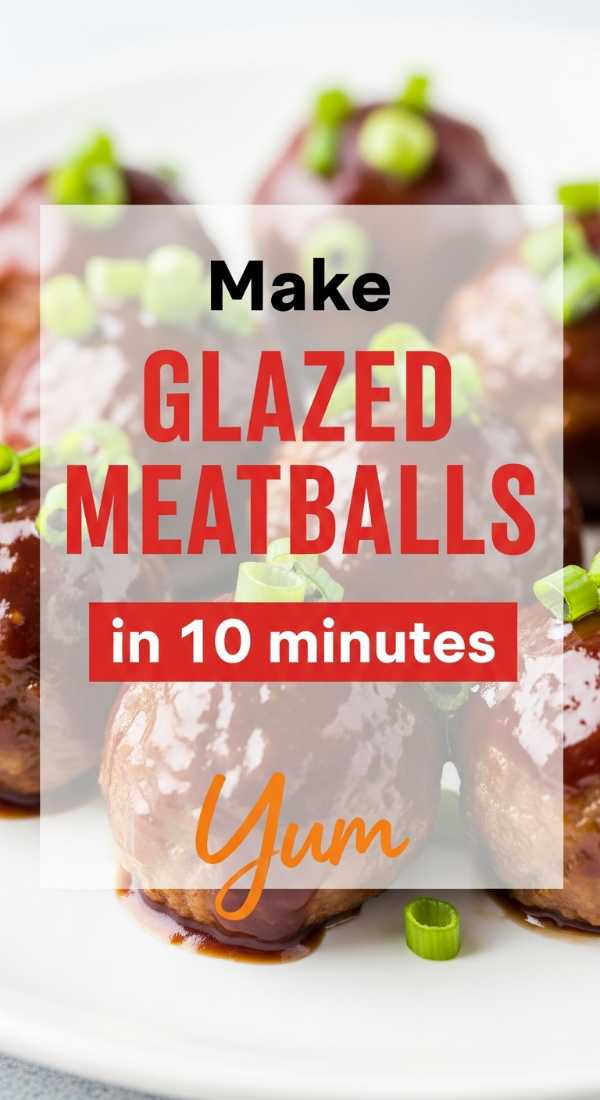 Make Glazed Meatballs In 10 Minutes 6a1499cf72784
