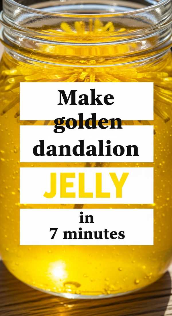 Eat Your Weeds: 5 Gourmet Dandelion Recipes You Won't Believe are From Your Backyard Make Golden Dandelion Jelly In 7 Minutes 69f6fe0f89bb9