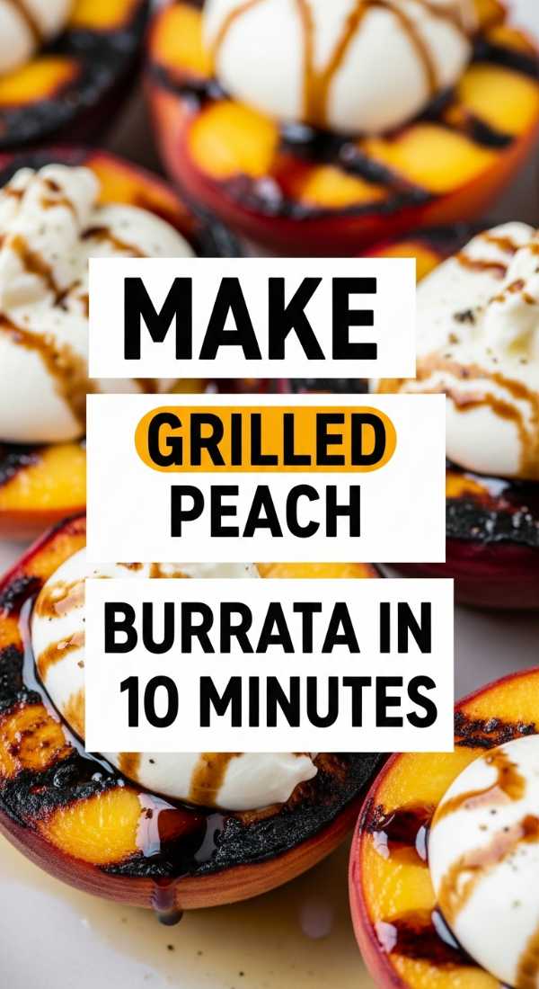 From Garden to Table: Refreshing Your Kitchen for the Sunny Season Make Grilled Peach Burrata In 10 Minutes 6a10d0797a430