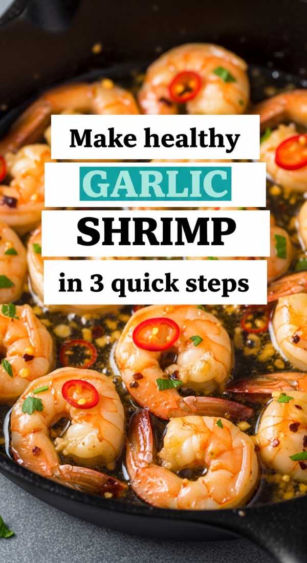 Make Healthy Garlic Shrimp In 3 Quick Steps 69fc174f1c4b0