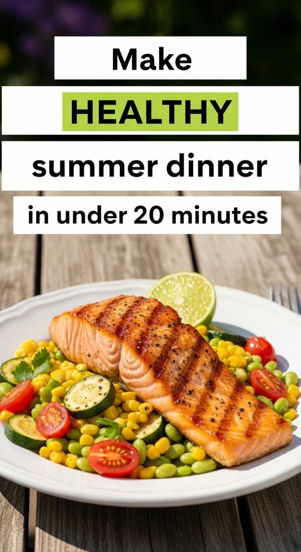Make Healthy Summer Dinner In Under 20 Minutes 6a06c8ff27f9a
