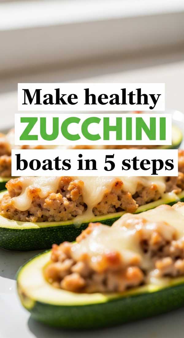 Make Healthy Zucchini Boats In 5 Steps 69f44261eceff