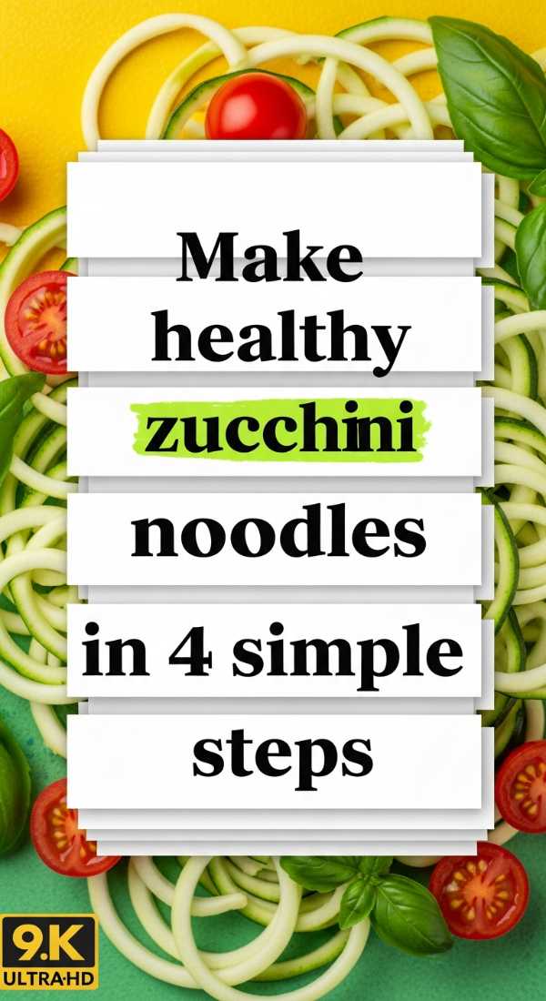Make Healthy Zucchini Noodles In 4 Simple Steps 69f6fe03888c4