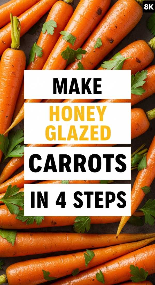 Crunchy, Golden, Delicious: Mastering the Art of Roasted Vegetables Make Honey Glazed Carrots In 4 Steps 6a10936860df5