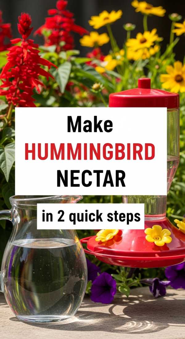 Sun, Sizzle, and Style: The Complete Guide to Hosting Your Best Summer Ever Make Hummingbird Nectar In 2 Quick Steps 6a001813ccef6