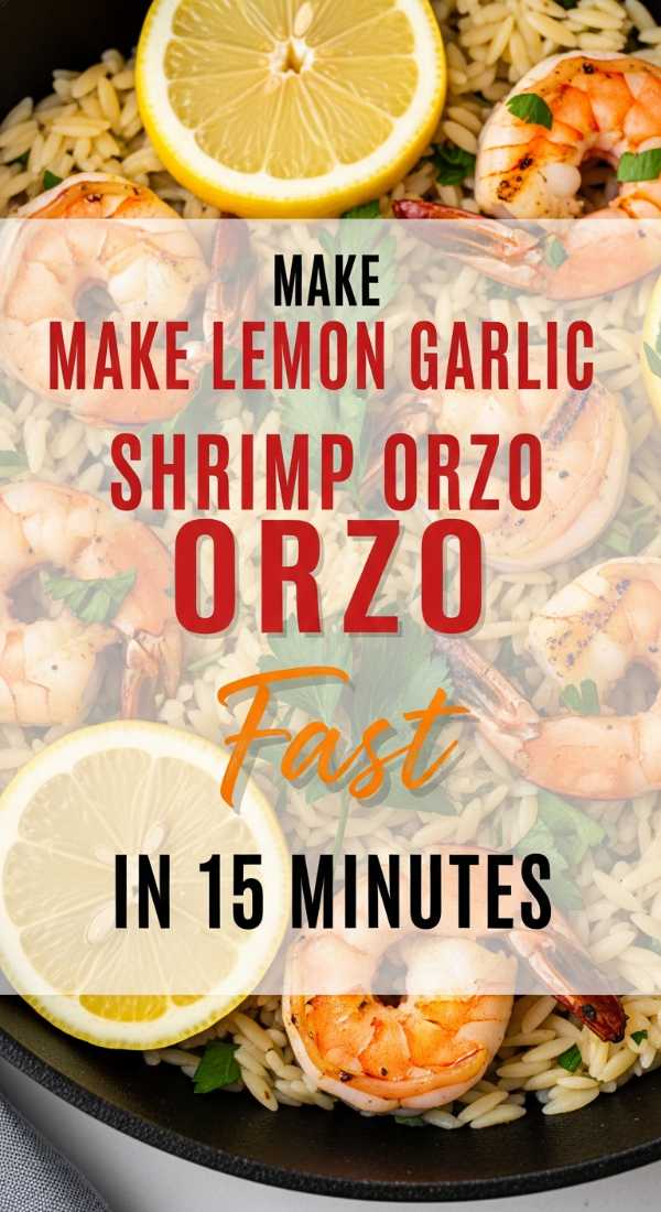 Make Lemon Garlic Shrimp Orzo In 15 Minutes 69f71b0f5810b