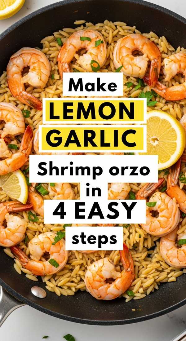 Make Lemon Garlic Shrimp Orzo In 4 Easy Steps 69f6f4ac147a7