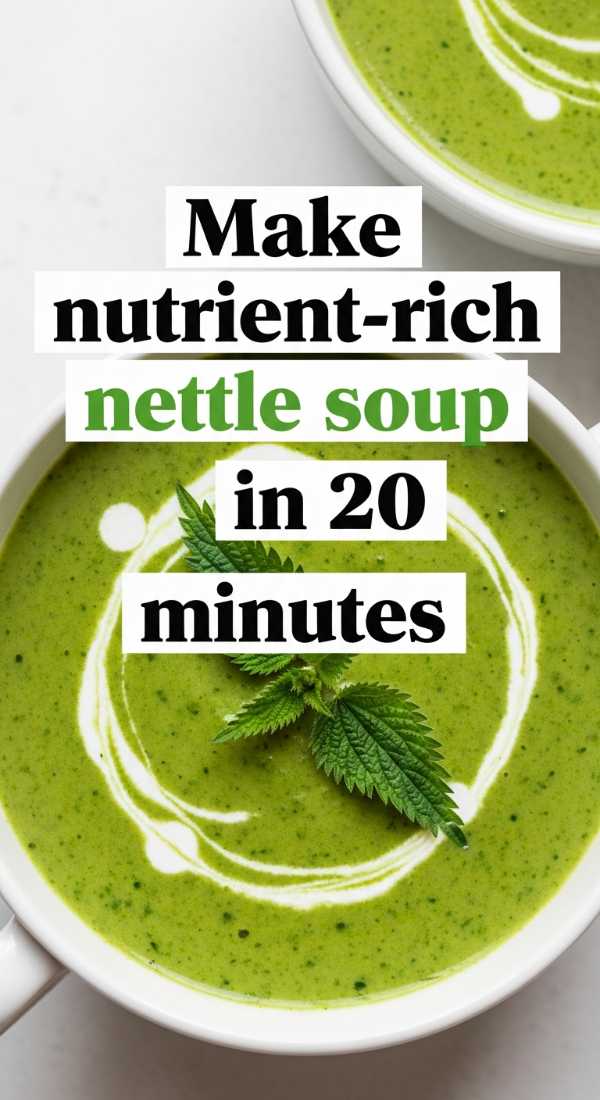 Make Nutrient Rich Nettle Soup In 20 Minutes 69f47a11be965