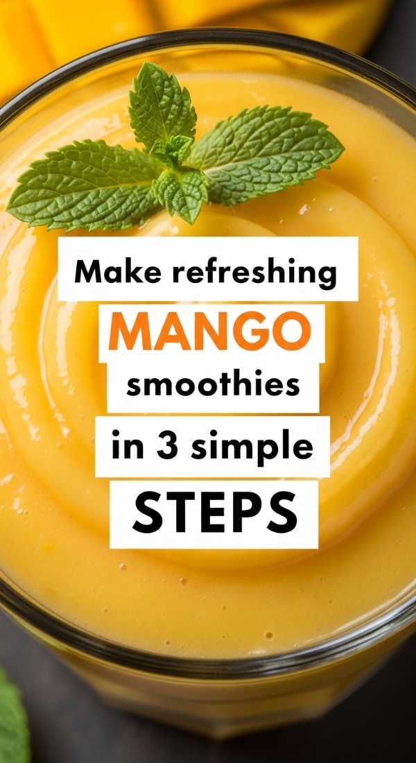 Make Refreshing Mango Smoothies In 3 Simple Steps 69f47b3bba8a3