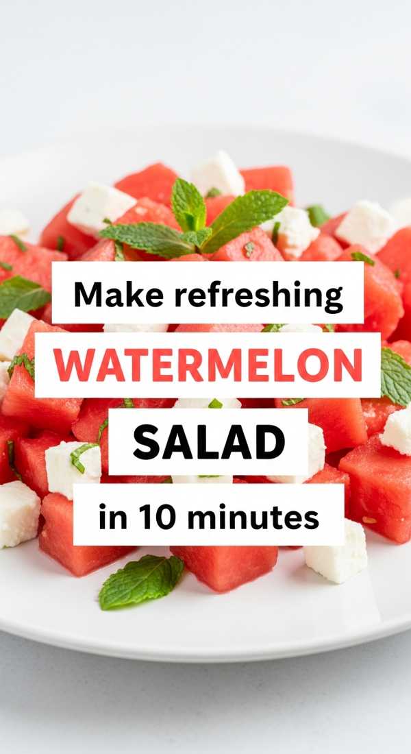 Make Refreshing Watermelon Salad In 10 Minutes 6a06feaf62723