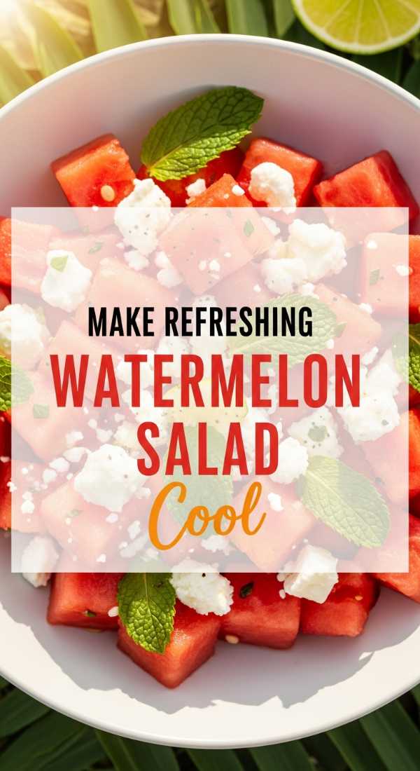 Make Refreshing Watermelon Salad In 3 Steps 69f5d52a0c48c