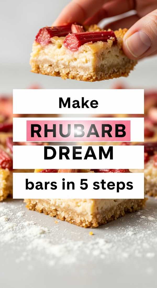 Make Rhubarb Dream Bars In 5 Steps 6a017dc7e5fca