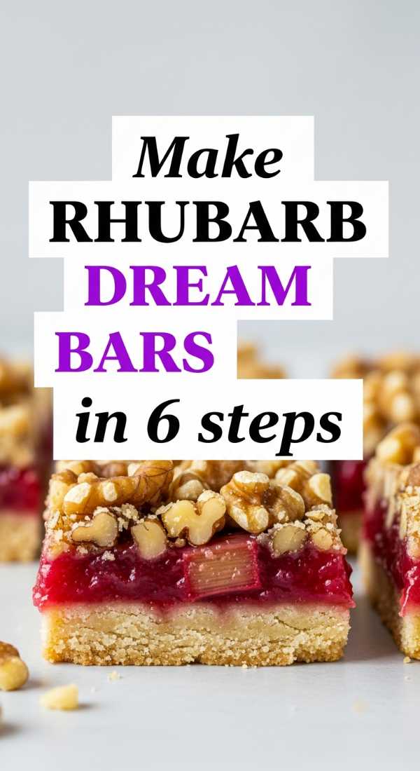 Make Rhubarb Dream Bars In 6 Steps 6a017db37b83b