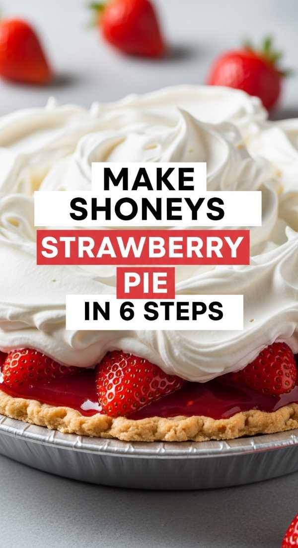 Make Shoneys Strawberry Pie In 6 Steps 69f4475758873