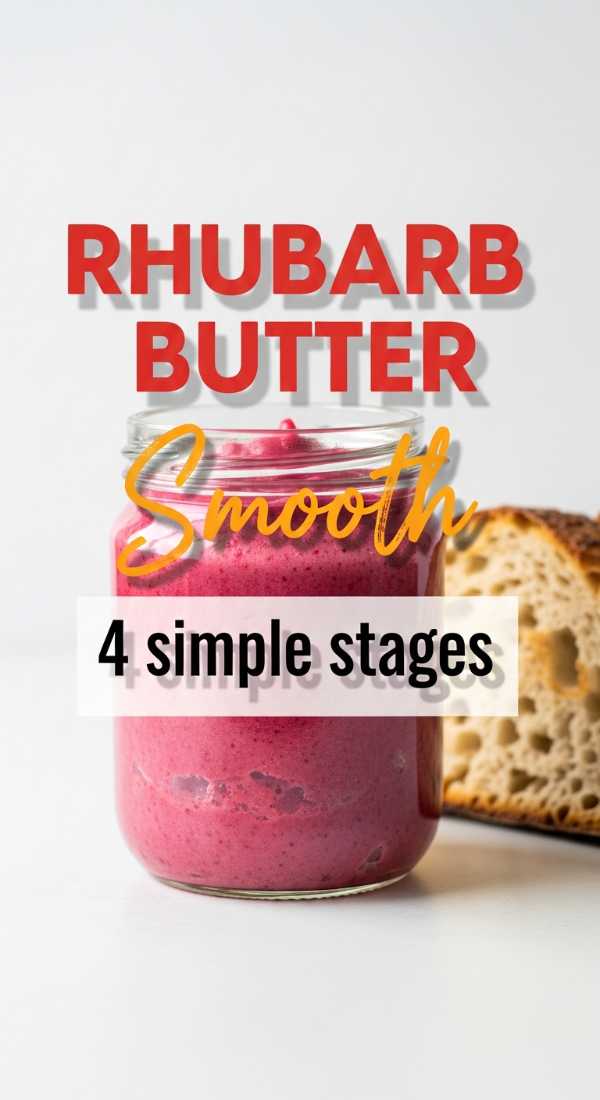 Make Smooth Rhubarb Butter In 4 Simple Stages 6a0205202fbab