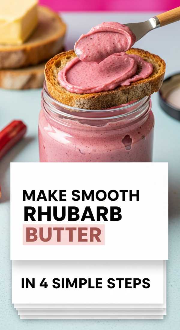 Make Smooth Rhubarb Butter In 4 Simple Steps 69f47b4306c33