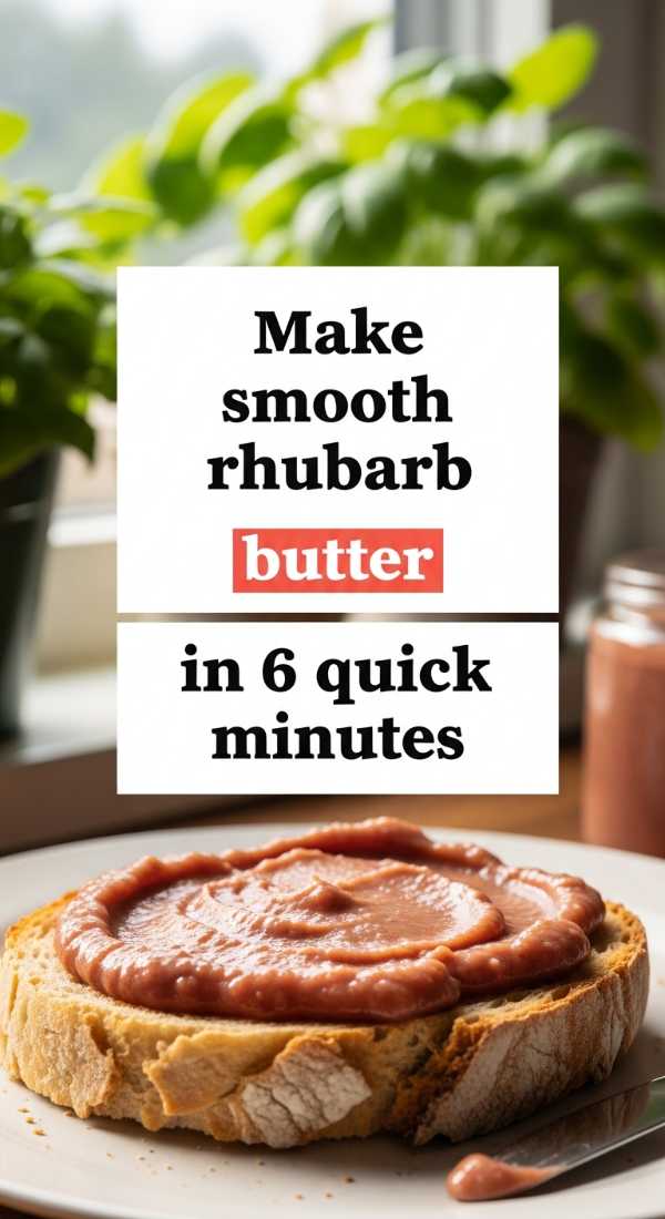 Make Smooth Rhubarb Butter In 6 Quick Minutes 69fd8cae8971e