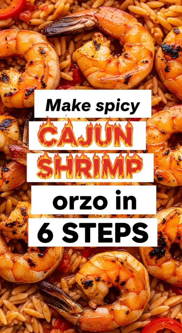 Make Spicy Cajun Shrimp Orzo In 6 Steps 69f47a0649e7a