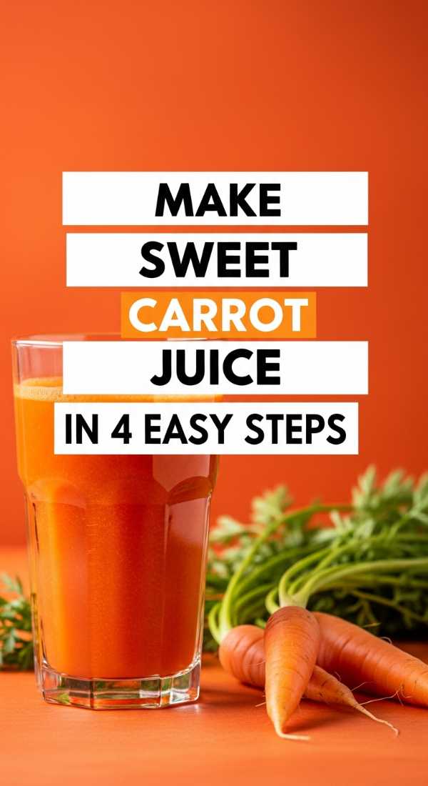Make Sweet Carrot Juice In 4 Easy Steps 69fc175aedea9
