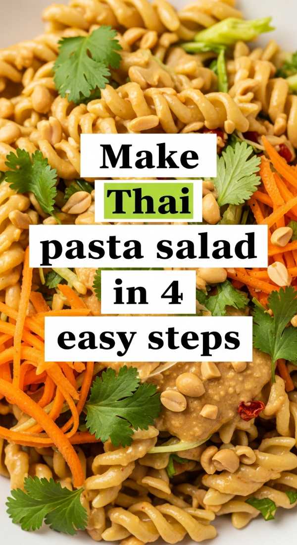 Carb Heaven: Our Ultimate Pasta Collection Revealed Make Thai Pasta Salad In 4 Easy Steps 6a14425596e81