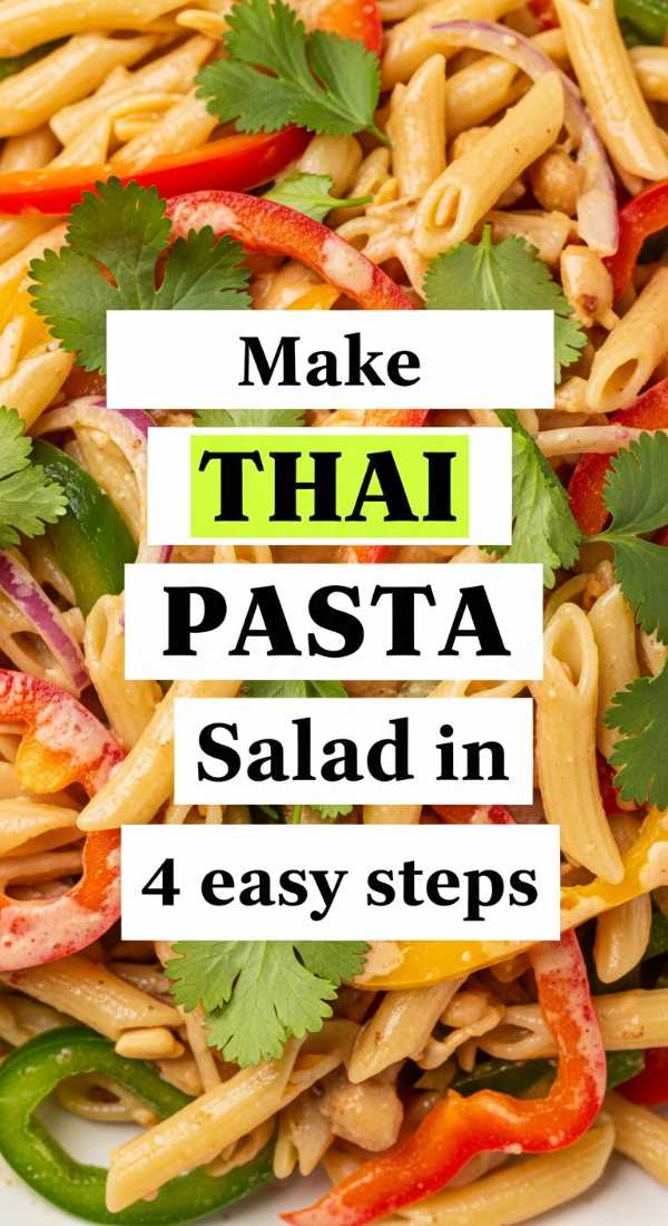 Make Thai Pasta Salad In 4 Easy Steps 6a144df23e95d