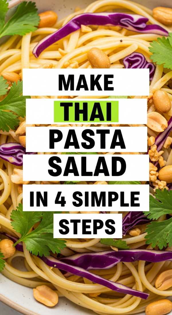Summer in a Bowl: The Ultimate Pasta Salad Recipe Roundup Make Thai Pasta Salad In 4 Simple Steps 6a14328a5b97b