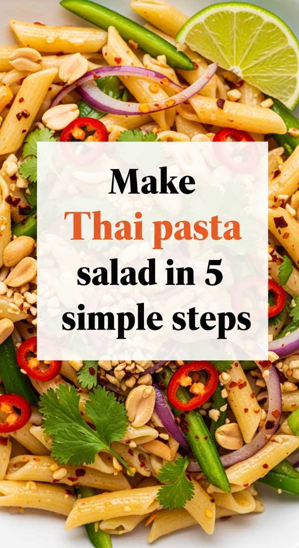 Make Thai Pasta Salad In 5 Simple Steps 6a10965f1cea9