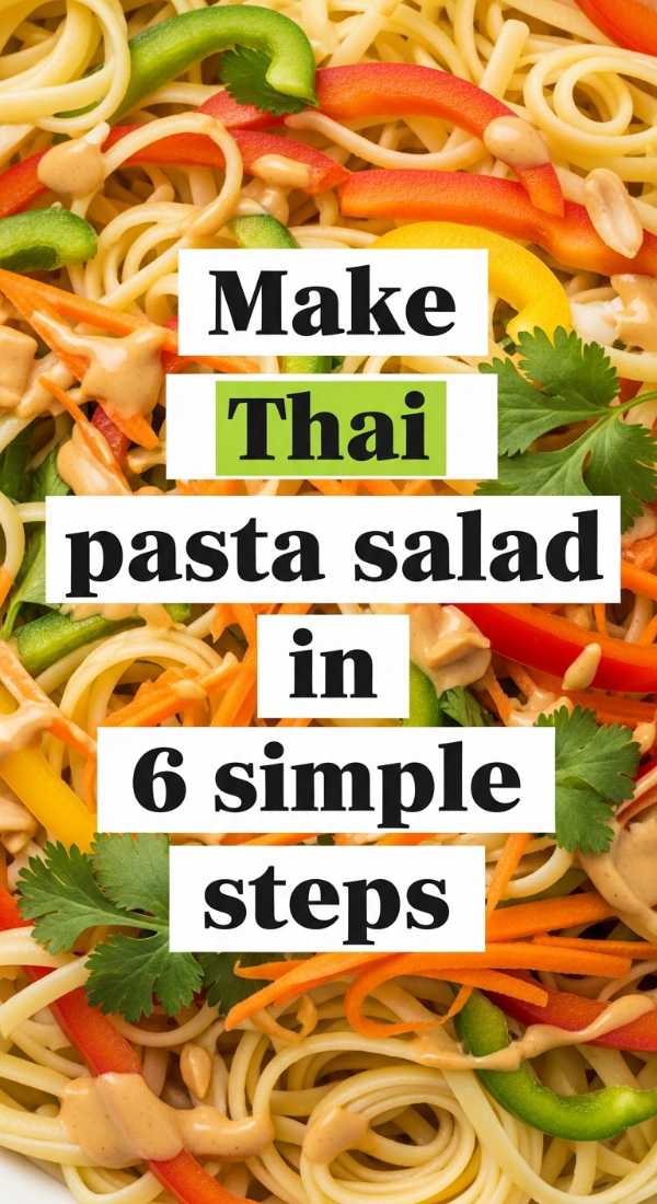 Make Thai Pasta Salad In 6 Simple Steps 6a04168423144