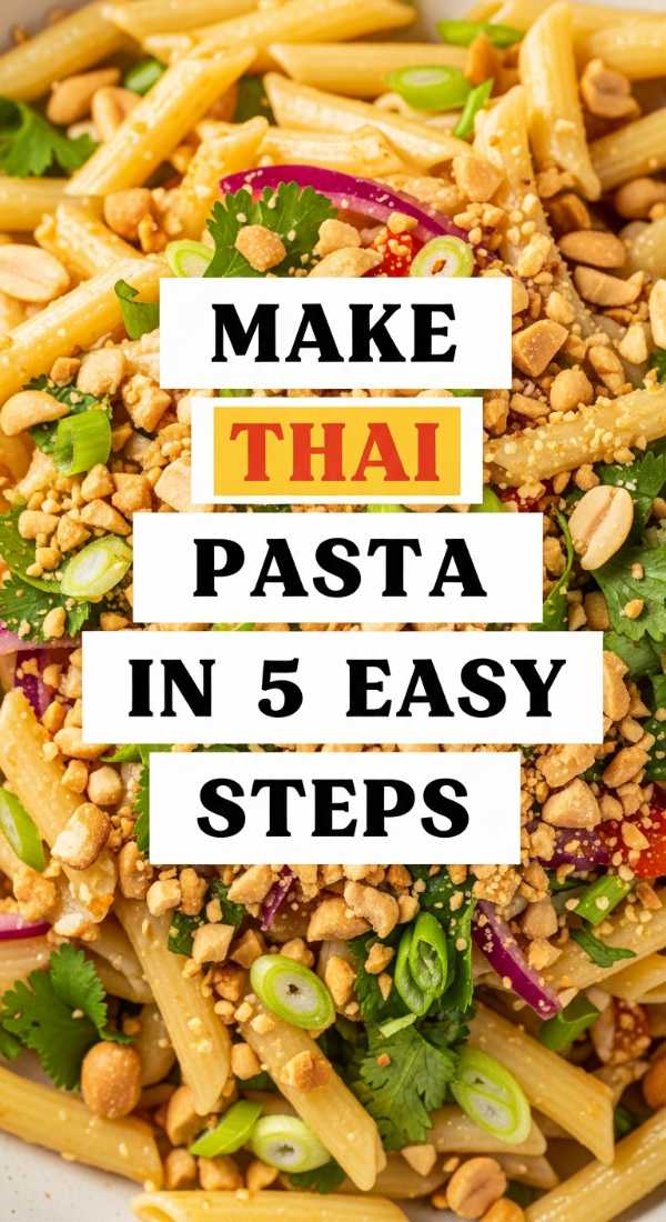 Make Thai Peanut Pasta In 5 Easy Steps 6a1097c4c7db8