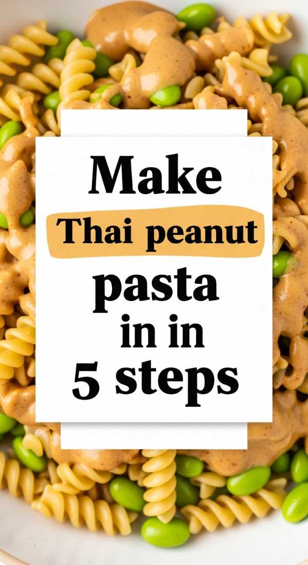 Make Thai Peanut Pasta In 5 Steps 6a10a0b424ca1